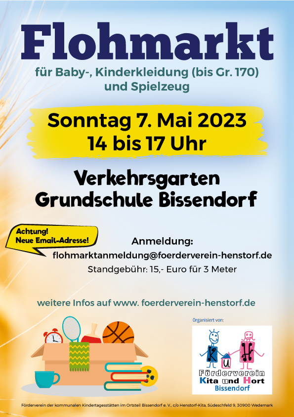 Flohmarkt Foerderverein Henstorf 2023