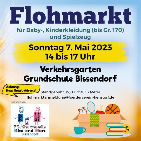 Flohmarkt Foerderverein Henstorf 2023